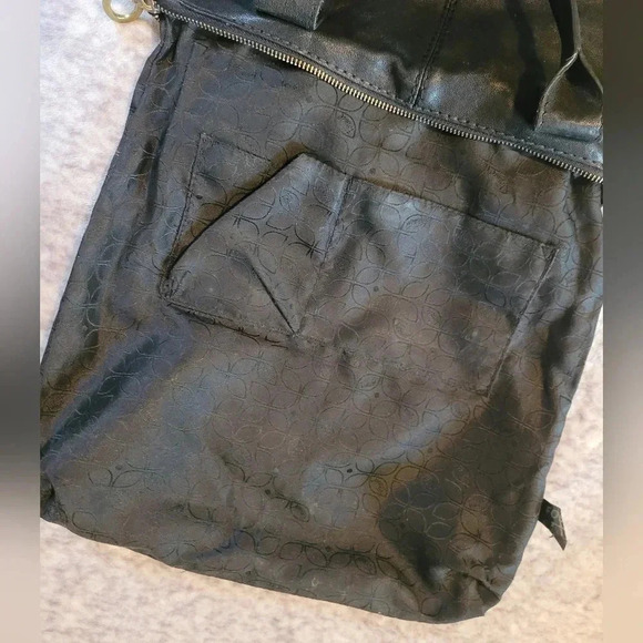 FOSSIL Large Long Live Vintage Modern Cargo leather shoulder crossbody bag purse - Picture 8 of 16